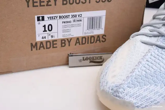 V2 Cloud FW3043 Adidas Yeezy Boost White 350 0524